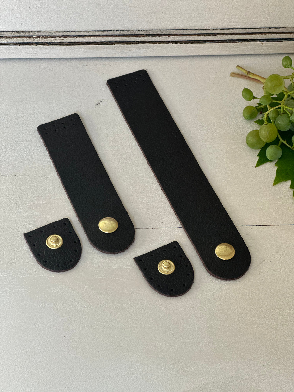 Taschenverschluss mit Druckknopf zum Annähen