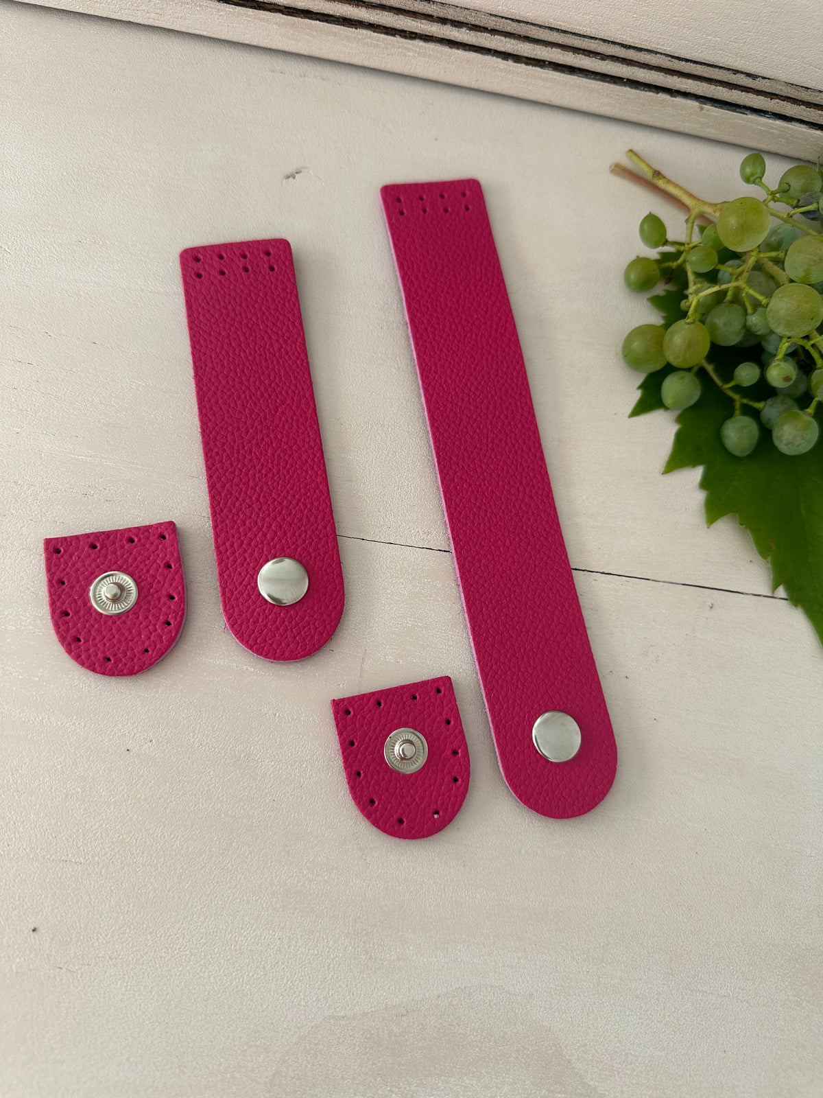 Taschenverschluss mit Druckknopf zum Annähen