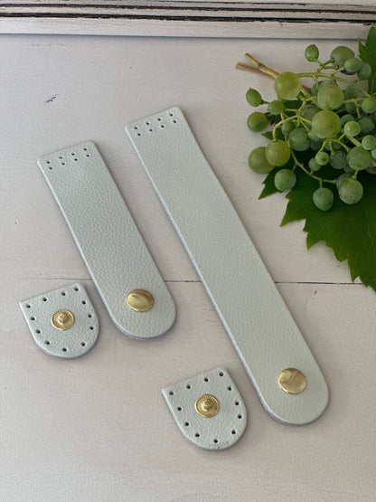 Taschenverschluss mit Druckknopf zum Annähen