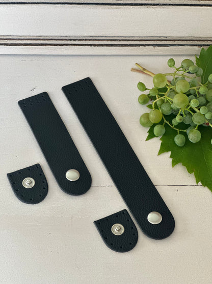 Taschenverschluss mit Druckknopf zum Annähen