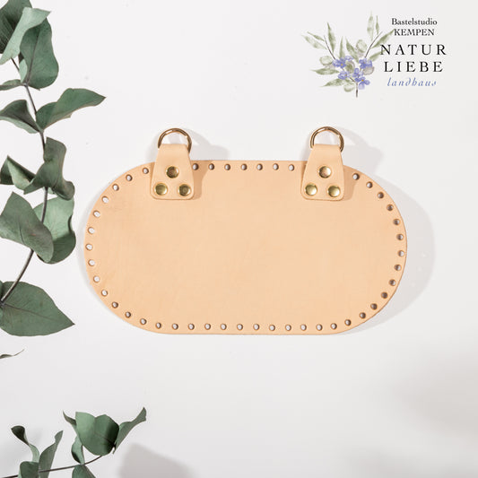 Rucksackboden aus Leder | Groß