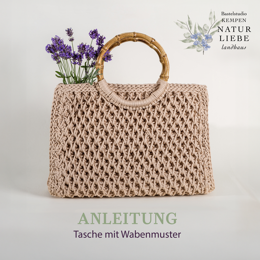 Anleitung - Tasche mit Wabenmuster