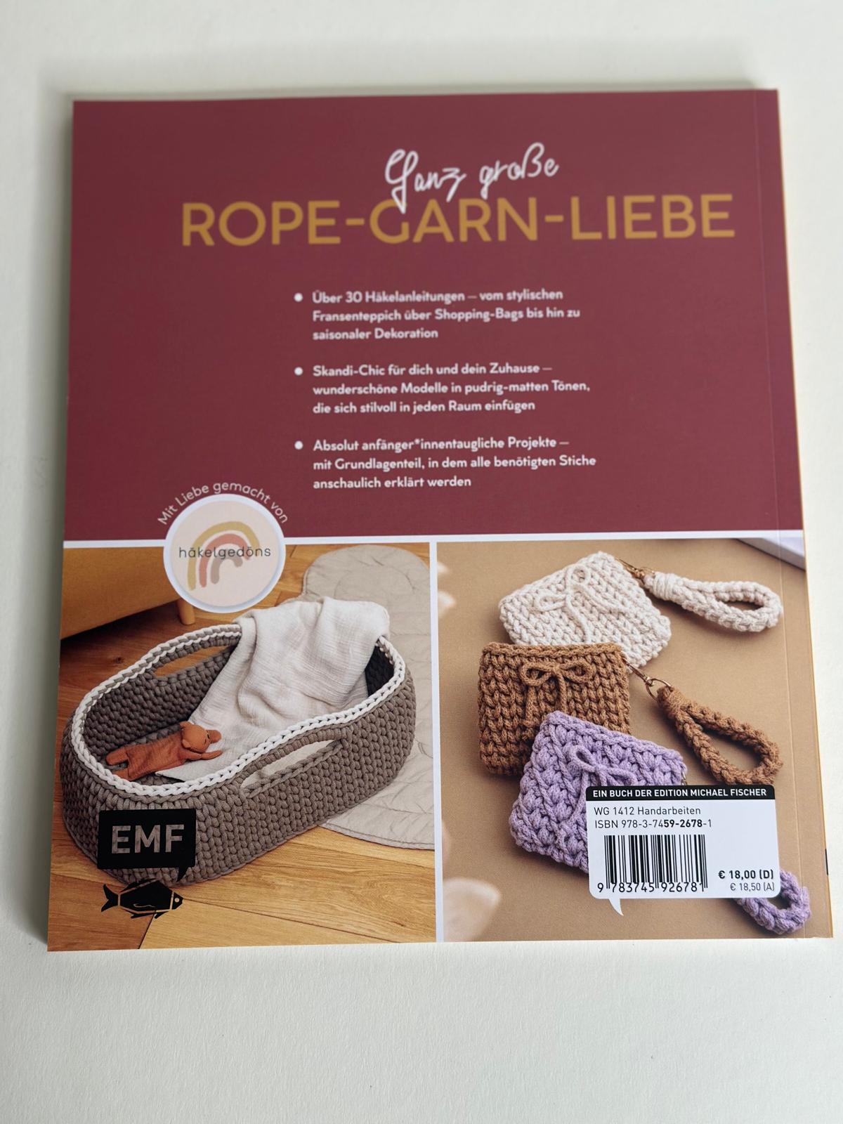 Häkeln mit Rope-Garn super easy – Das große Anleitungsbuch mit Projekten für dein Zuhause
