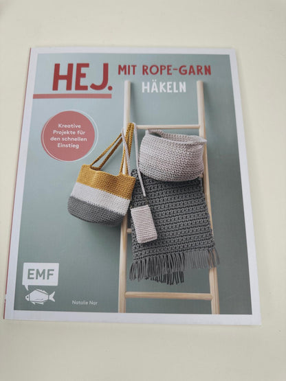 Hej. Mit Rope-Garn häkeln super easy