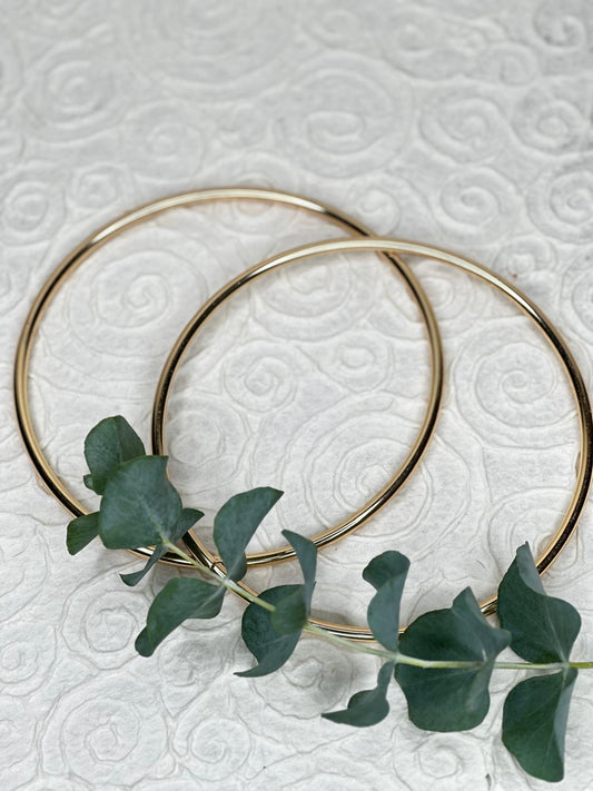 Taschengriffe aus Metall | 16 cm | Rund | 2er-Set