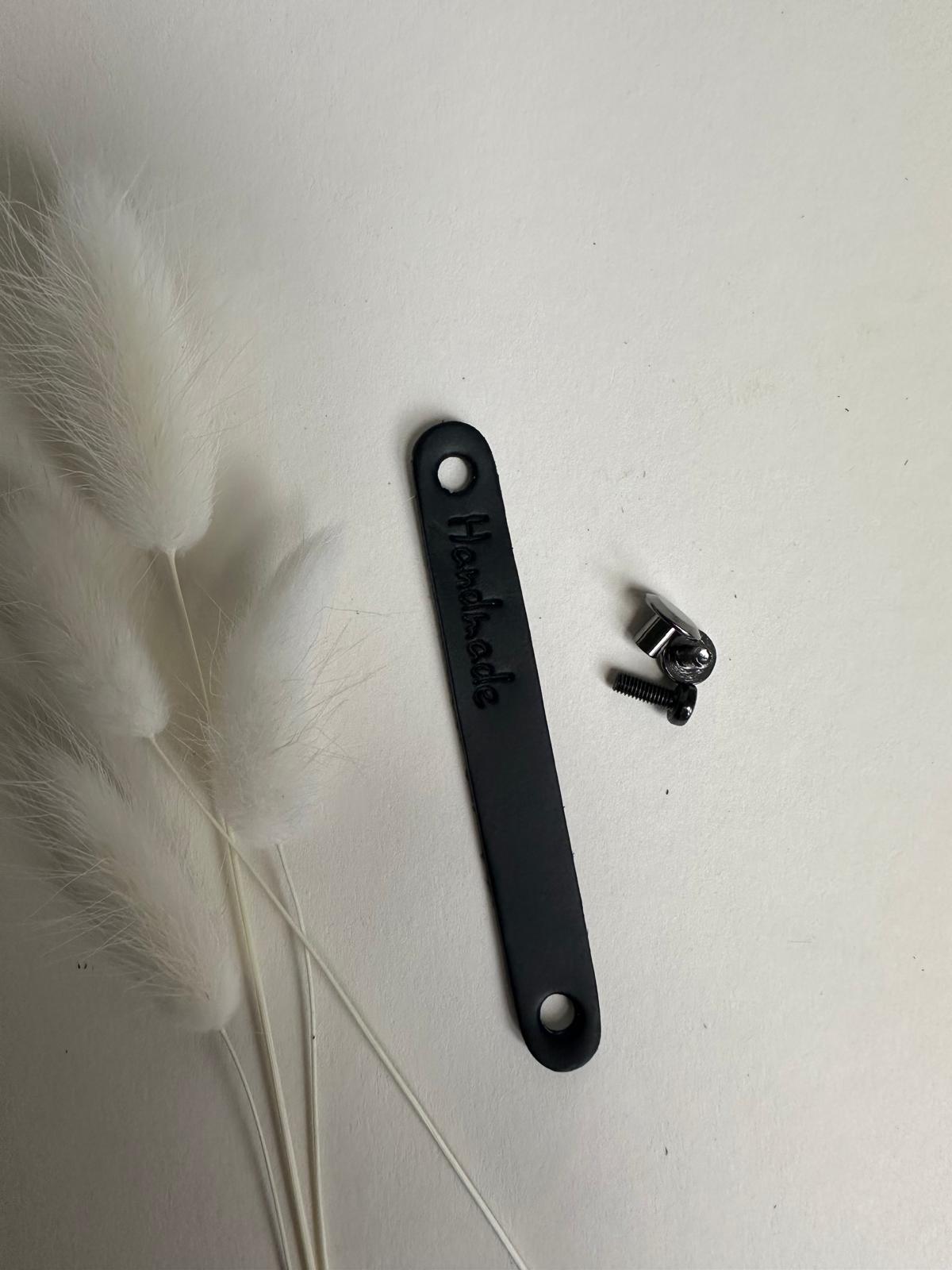 Leder Label Handmade – Naturleder | 10 Stück