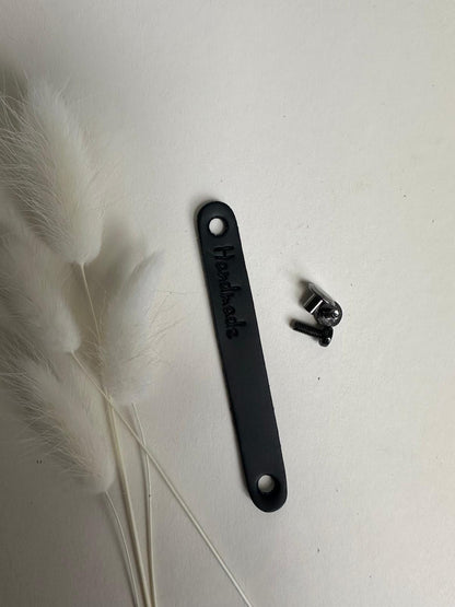 Leder Label Handmade – Naturleder | 10 Stück