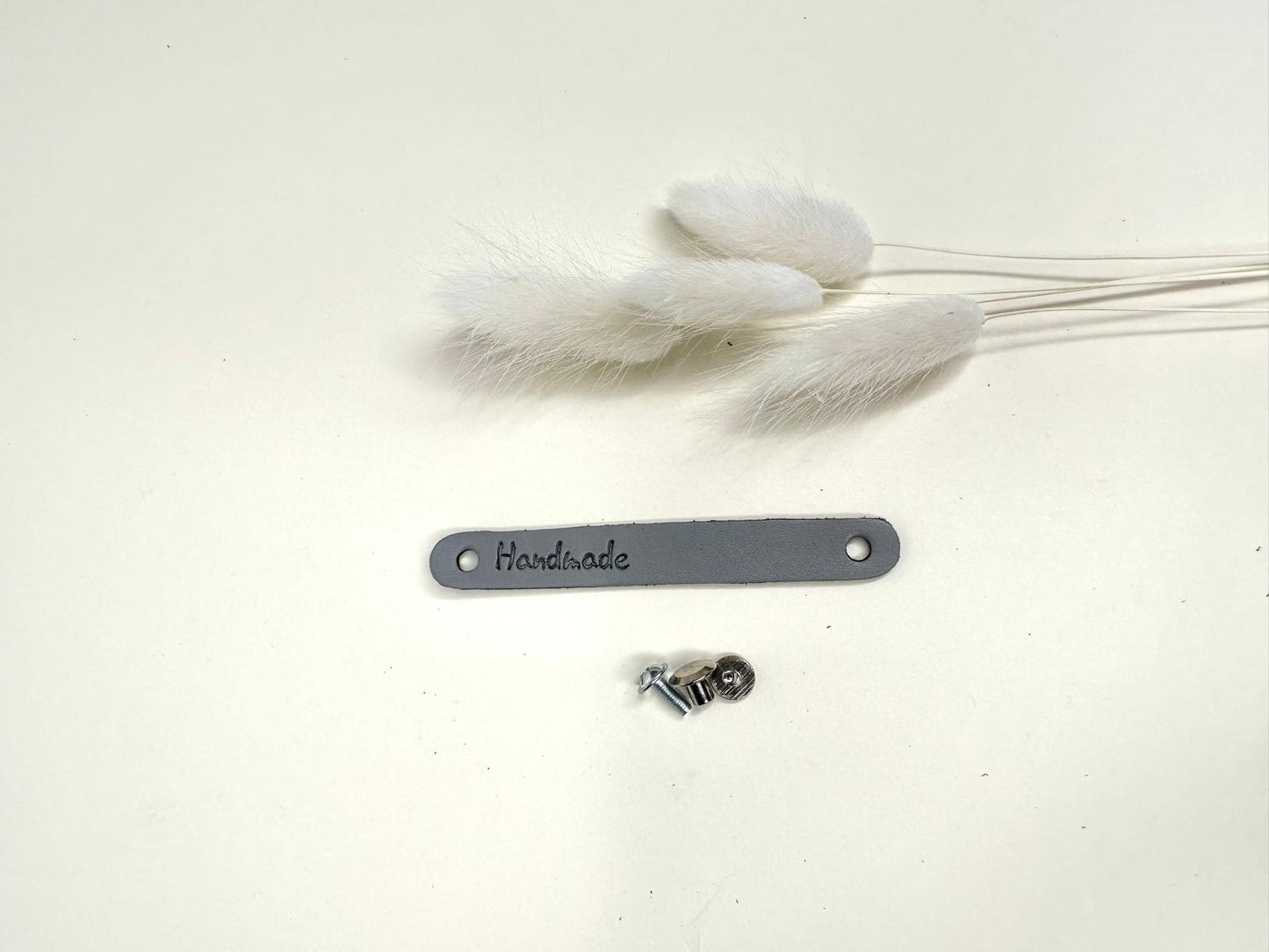 Leder Label Handmade – Naturleder | 10 Stück