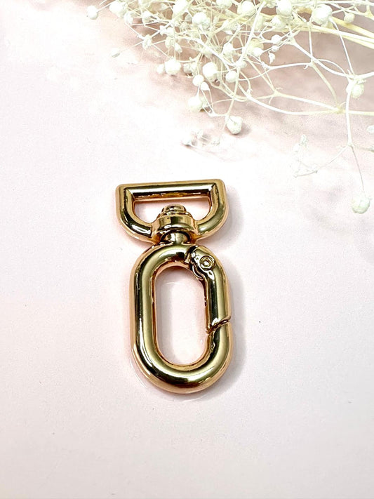 Drehbarer Metall-Karabiner | Durchzug 13 mm