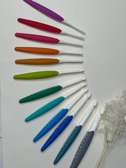 PRYM Ergonomics Wollhäkelnadel | mit Softgriff