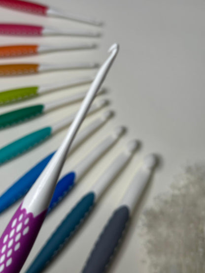 PRYM Ergonomics Wollhäkelnadel | mit Softgriff