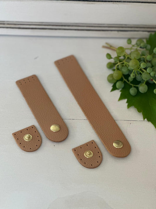 Taschenverschluss mit Druckknopf zum Annähen