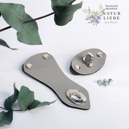 Twist-Lock Verschluss-Set | Tun Short 125 mm  | Mit Schrauben | Verschiedene Größen und Farben